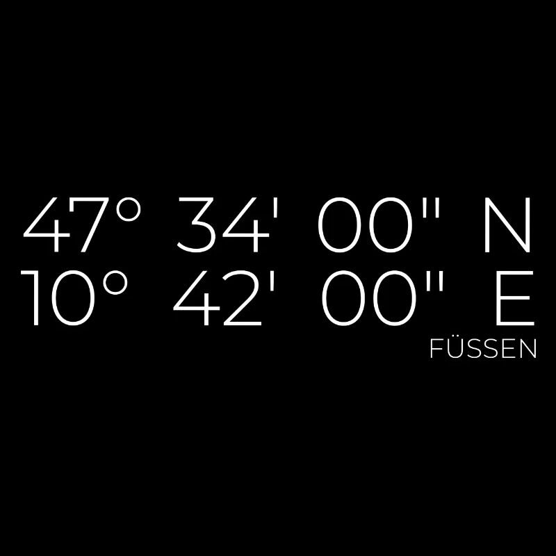Coordinates Füssen