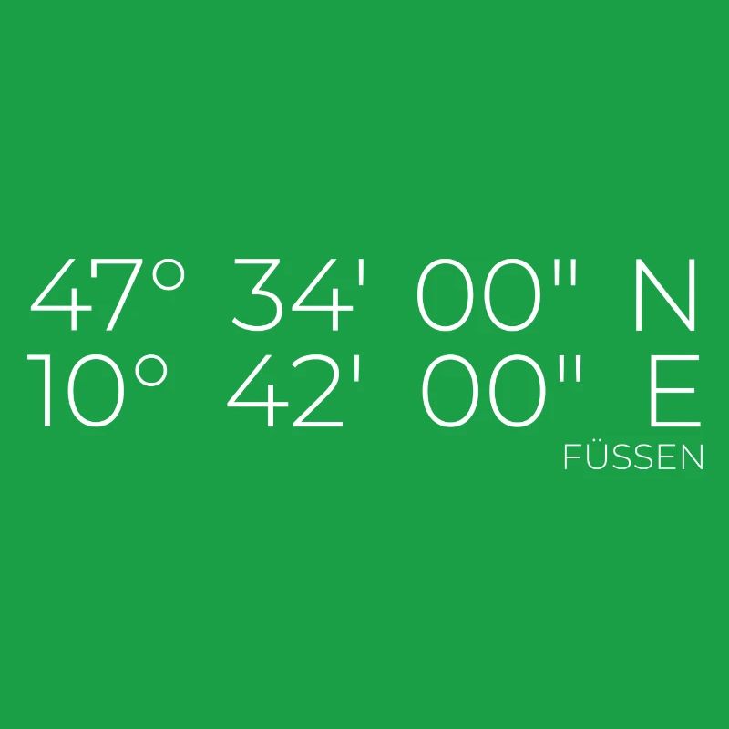 Coordinates Füssen