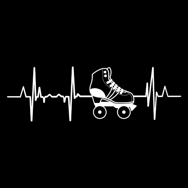 Rollerskates Herzschlag