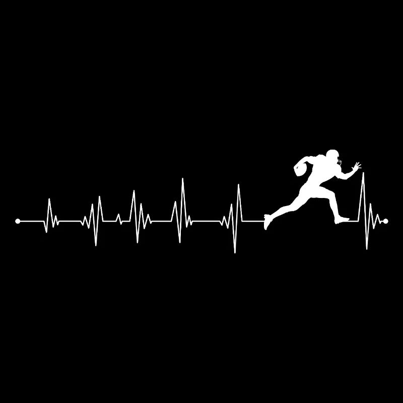 Conception de silhouette de course à pied de cœur