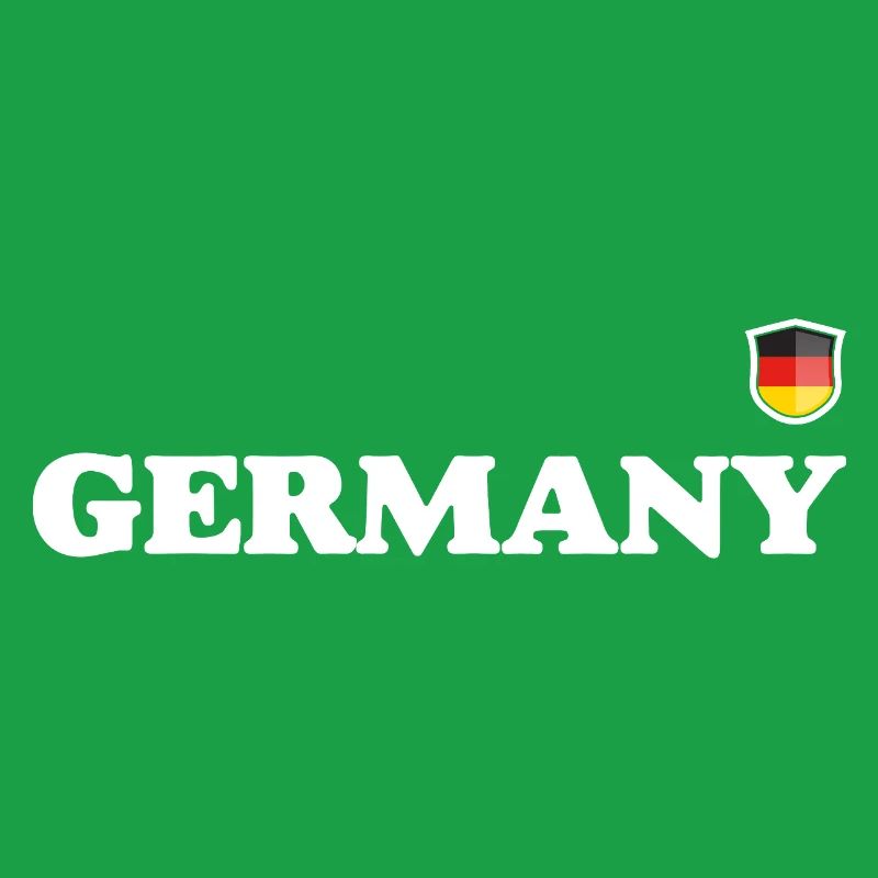 Germany Crest Typography Tee