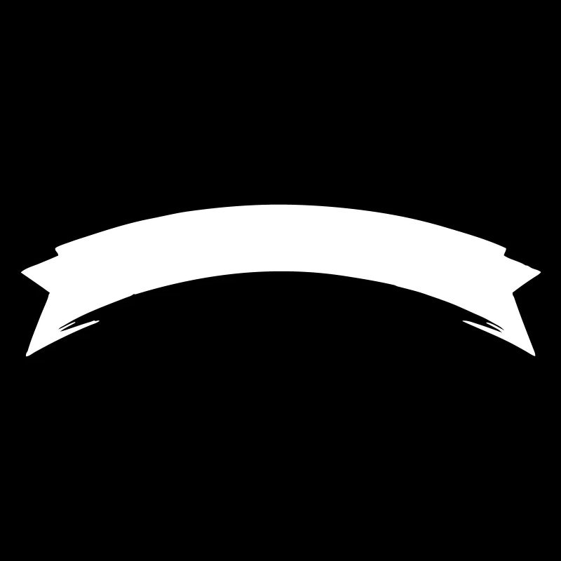 Arc | Banderole | ruban Vectorgraphique blanc