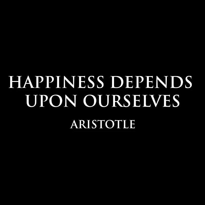 Inspirational Aristotle Quote Design