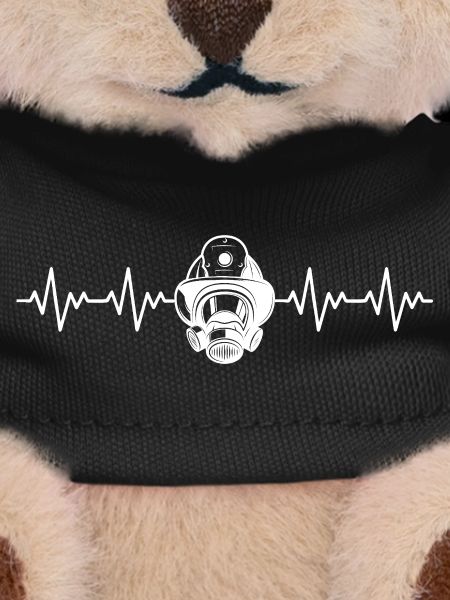 Firefighter Fire Brigade ECG Heartbeat