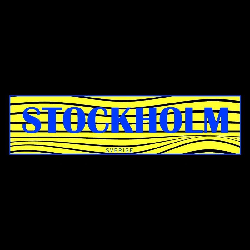 Stockholm Waves Lettering