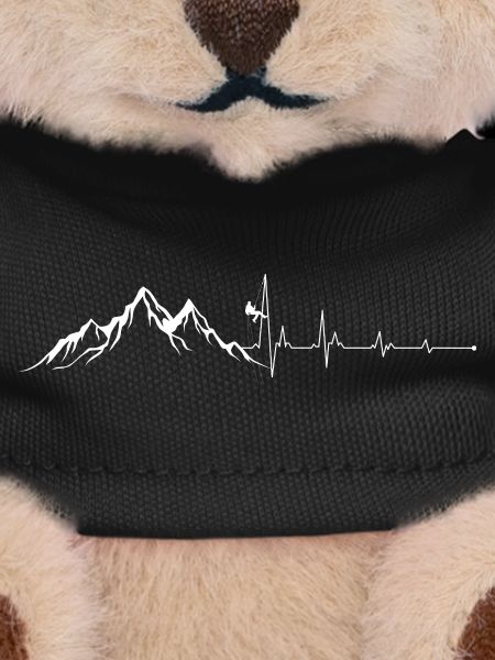 Mountain Peak Heartbeat Design