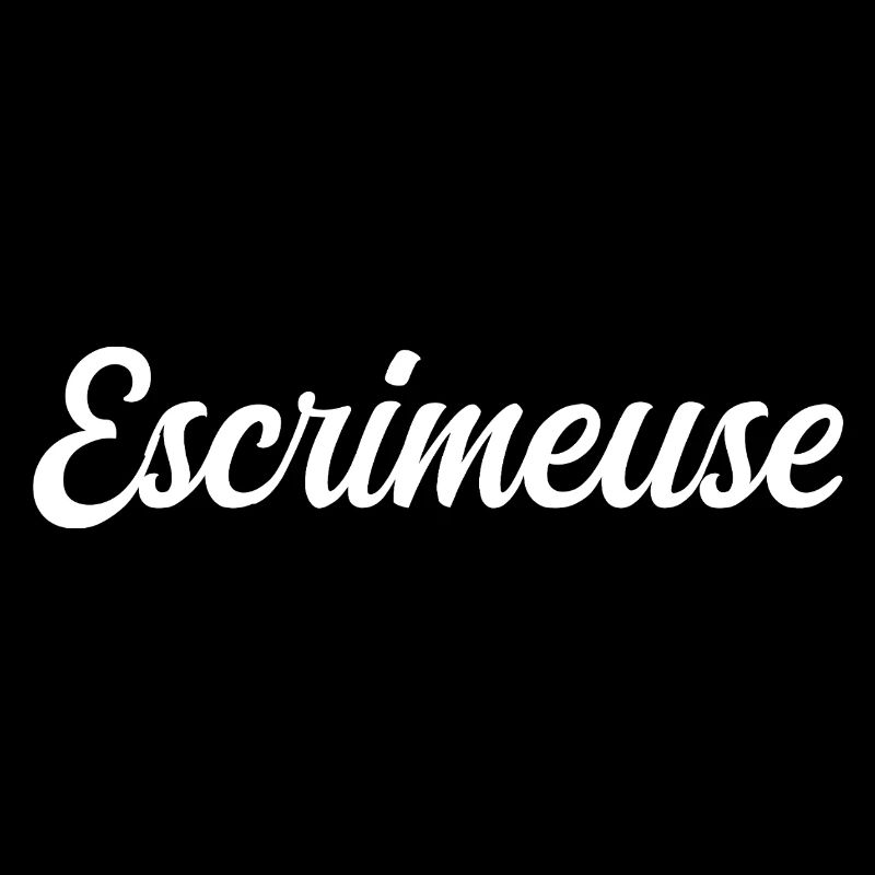 Escrimeuse Athlète Fleuret Épée Sabre Sport
