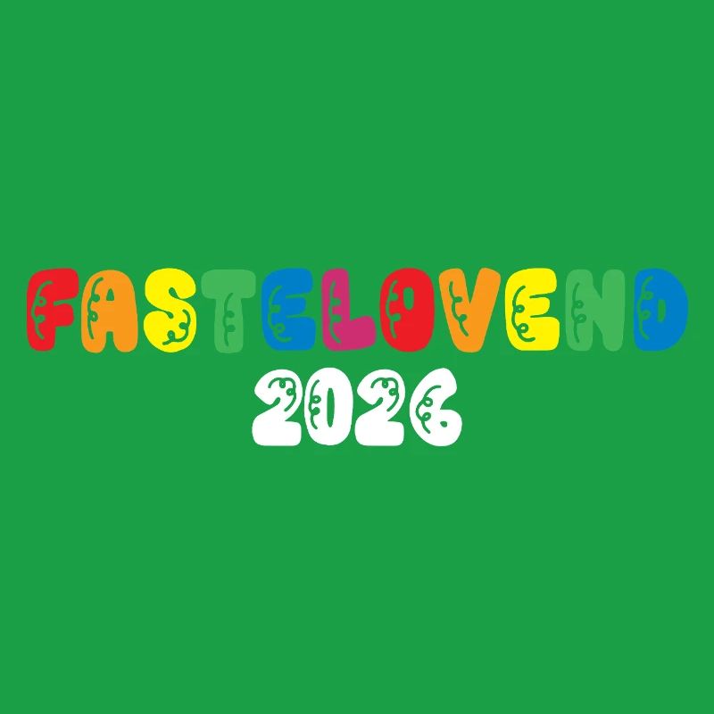 Fastelovend 2026 LGBTQ Karneval Kostüm Regenbogen 