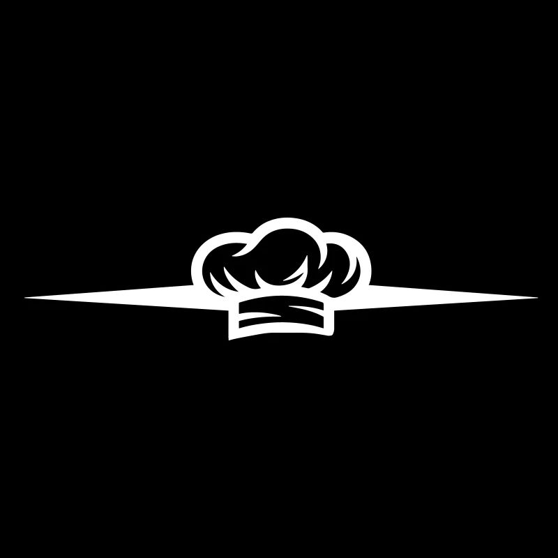 Chef's Hat Symbol Chef Line