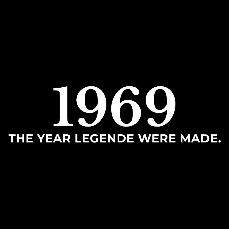 Legendary Vintage 1969 Retro Look 1969