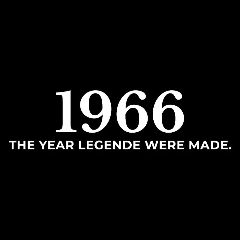 Legendary Vintage 1966 Retro Look 1966
