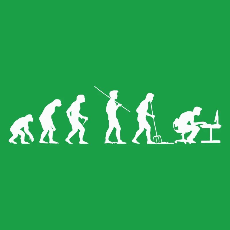 Evolution Programmierer Computerfreak