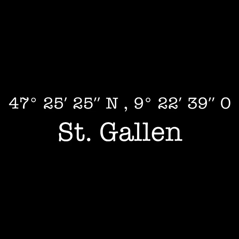 Coordinates St. Gallen