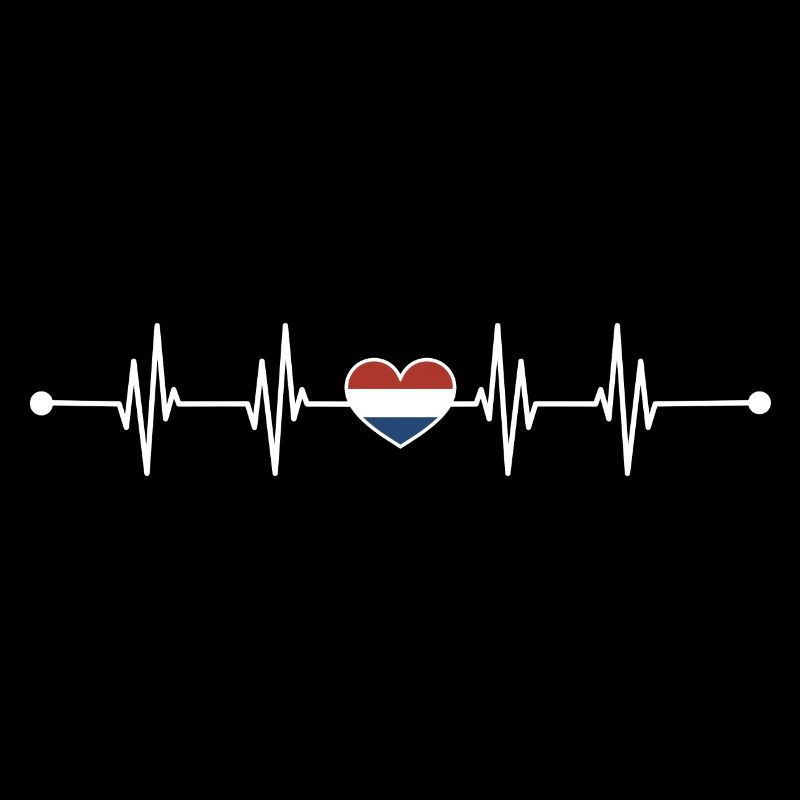 Heartbeat netherland flag
