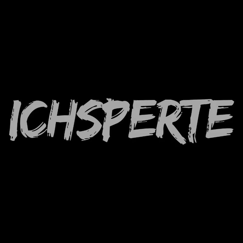 Ichsperte - Experte, lustiger Wortwitz