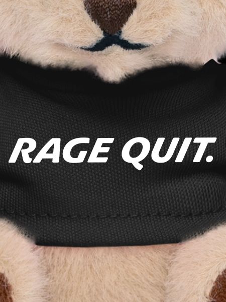 Rage Quit Gaming Saying