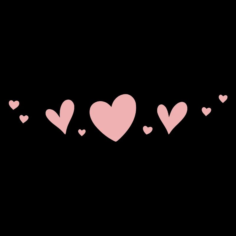 Soft Pastel Hearts