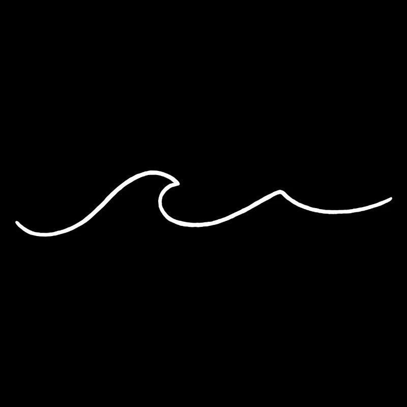 Welle Wave Ozean Meer Reiselust Wasser Surf Tattoo