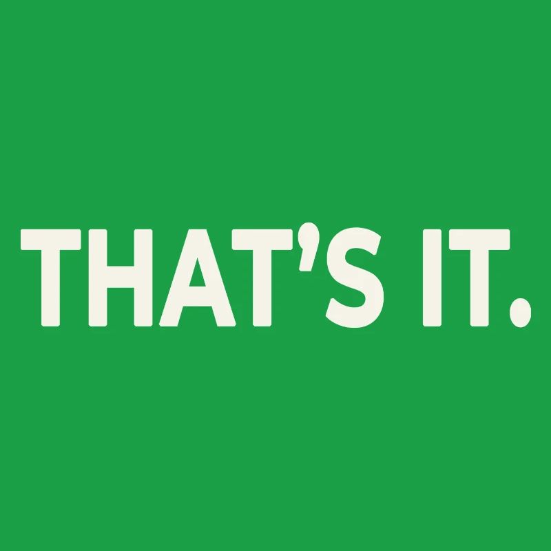 DAS WARS. – Minimalistisches Statement-Design