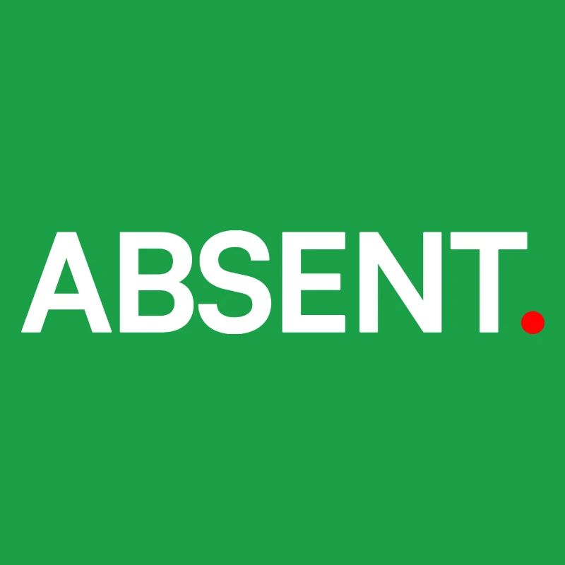 ABSENT. Design Minimal Expression Moderne