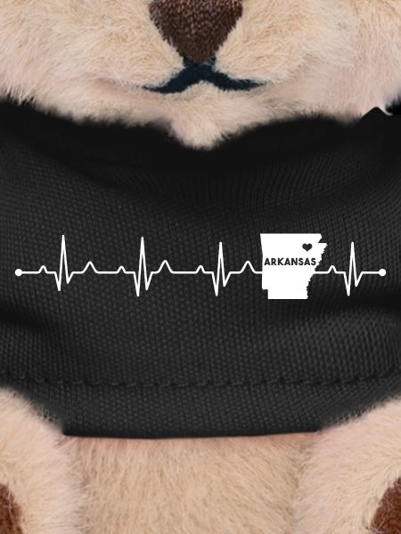 Minimal Arkansas State Heart Design