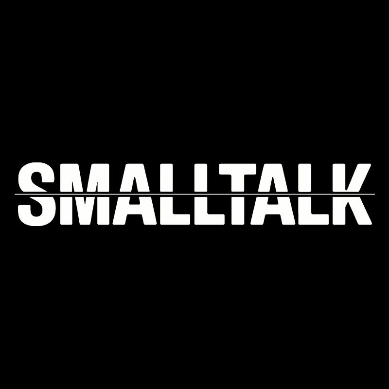 (NO) Smalltalk Schriftzug