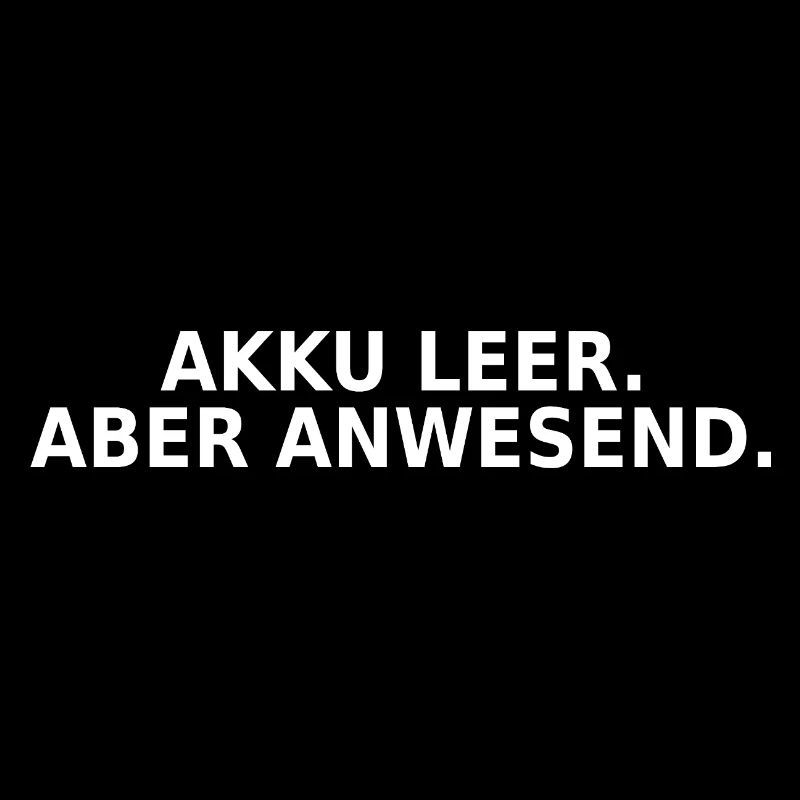 Akku leer aber anwesend