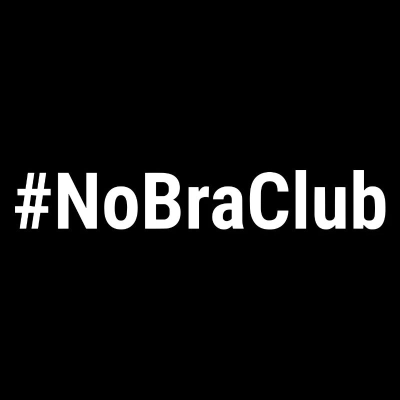 NoBraClub White