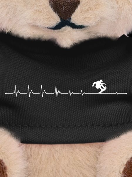 Heartbeat Line with Tiny Heart