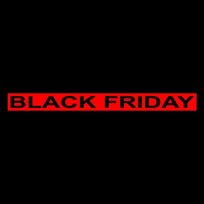 Black Friday roter Streifen