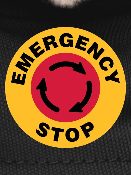 Emergency | Notfall | Stop