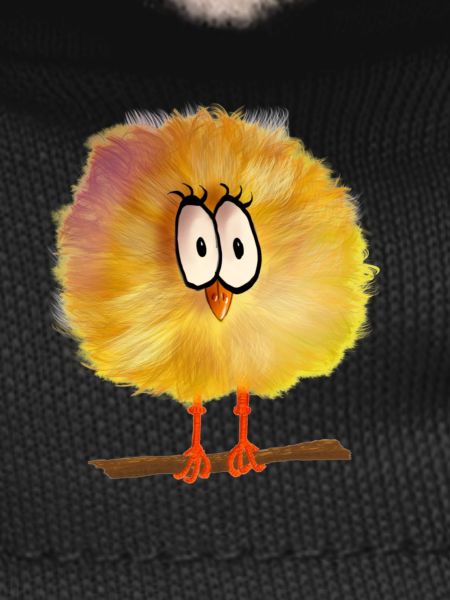 komischer Vogel