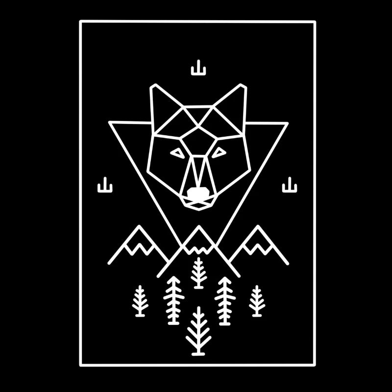Forêt de montagne de Fox