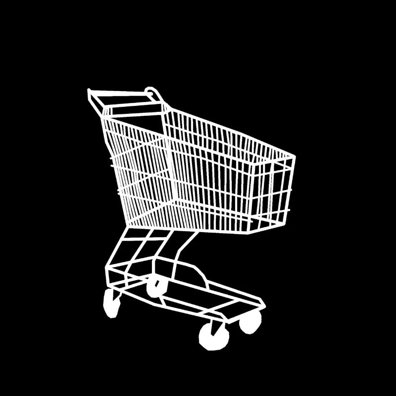 Einkaufswagen Style Geschenk