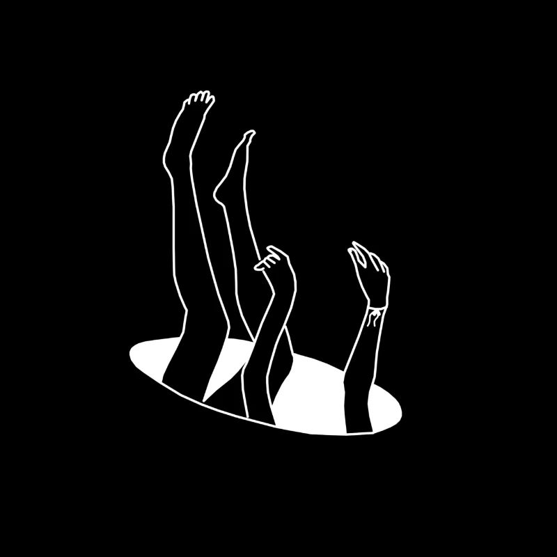 Hole trap Optical illusion