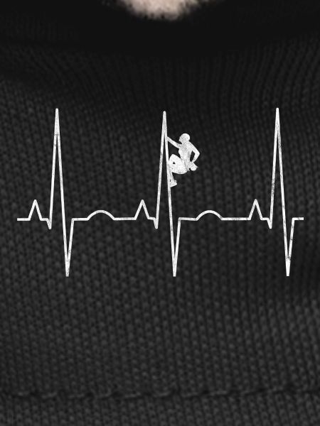 Climbing Heartbeat ECG - Climber Design