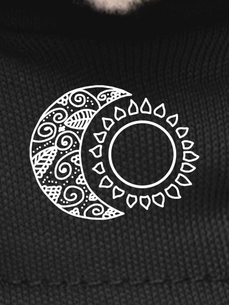 Moon sun mandala