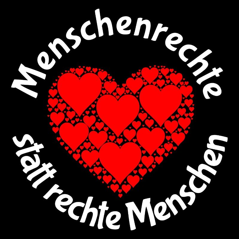 Menschenrechte statt rechte Menschen Statement