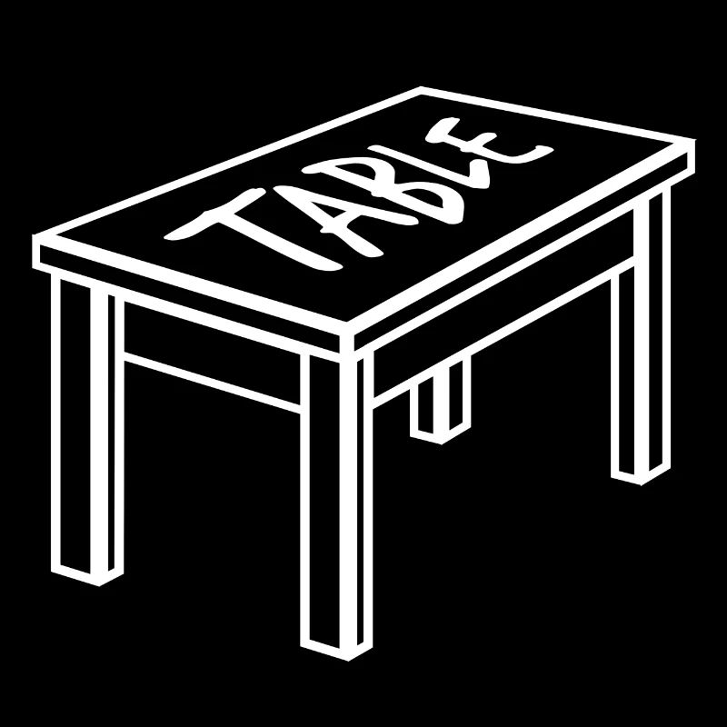 Table dining table furniture object carpenter