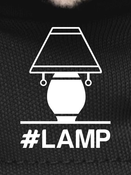Lamp bulb lampshade lamp
