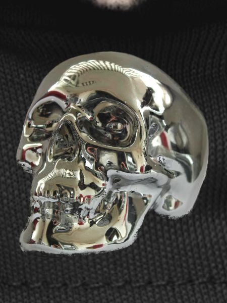 Silver skull