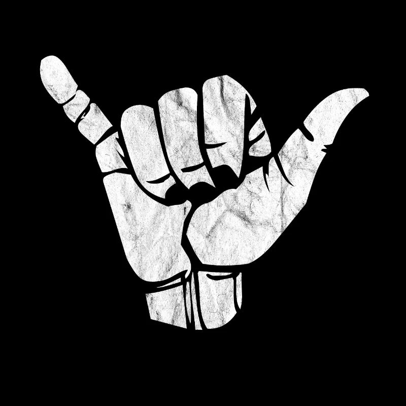 Shaka Handzeichen Hang