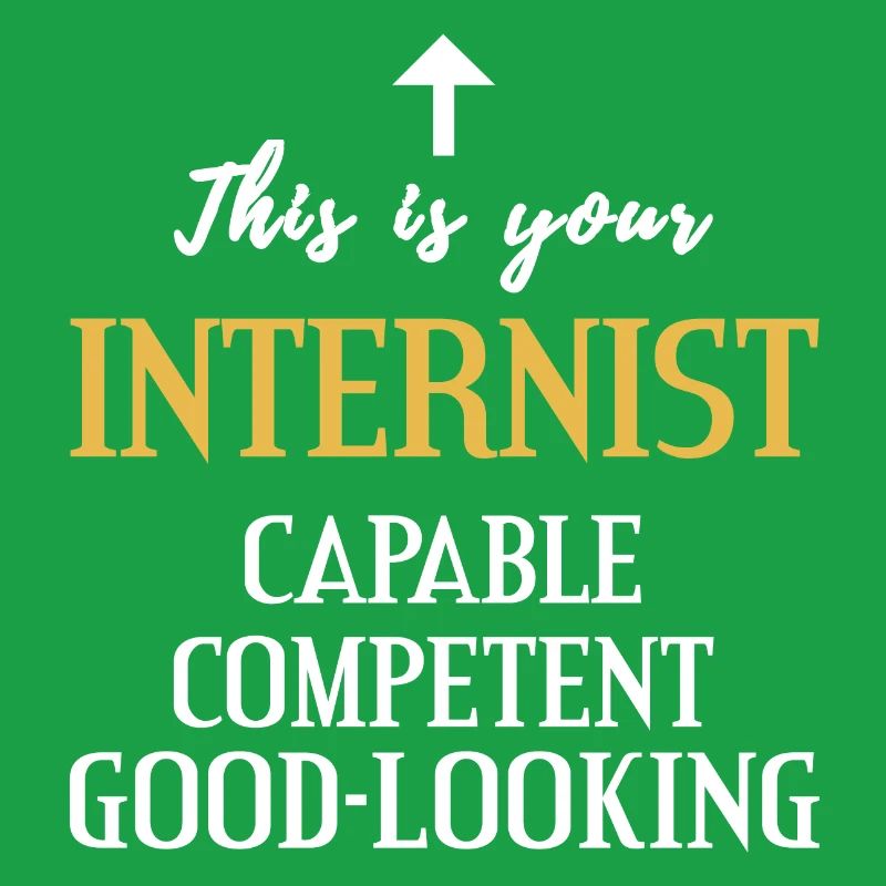 Physician internist competent handsome gift