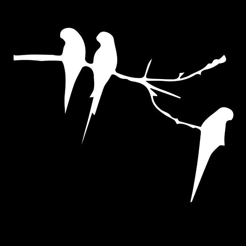 Oiseaux sur la branche