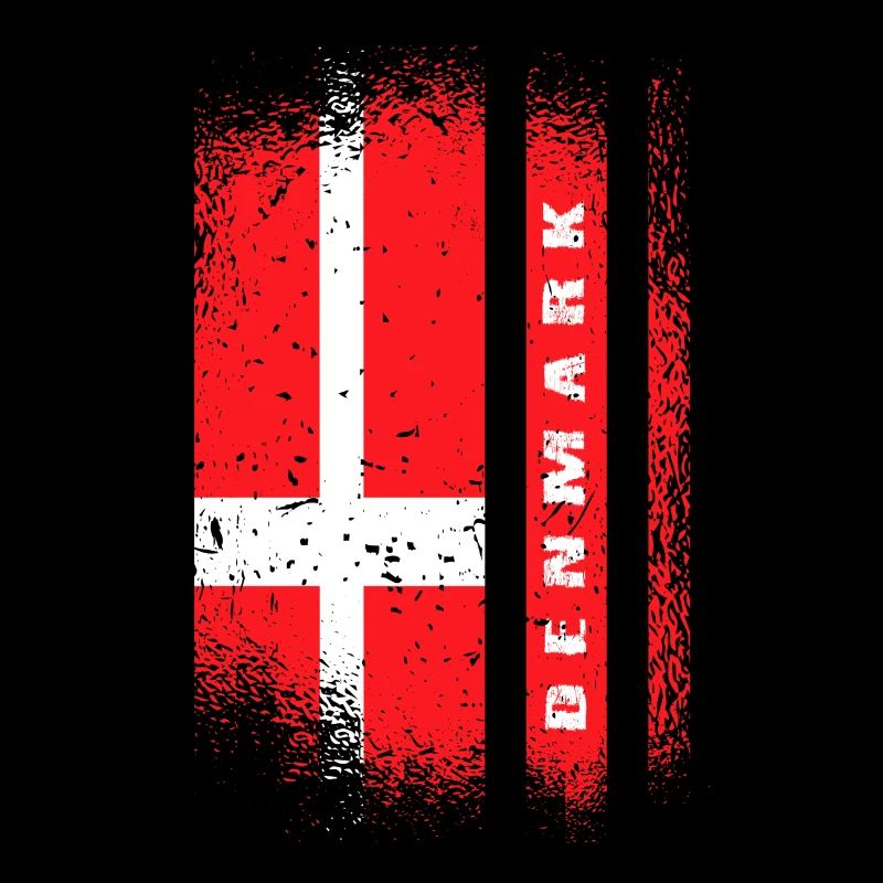 Danemark Drapeaux Conception / Cadeau Copenhague