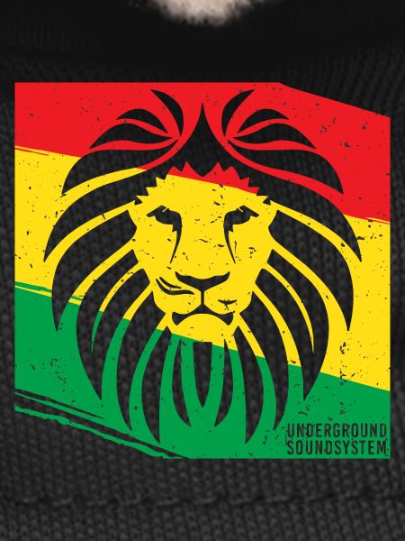 Lion in Rasta style