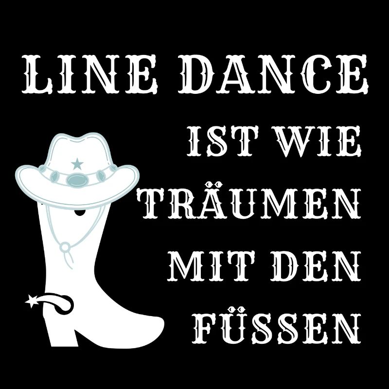 Line Dance ist wie Träumen mit den Füßen