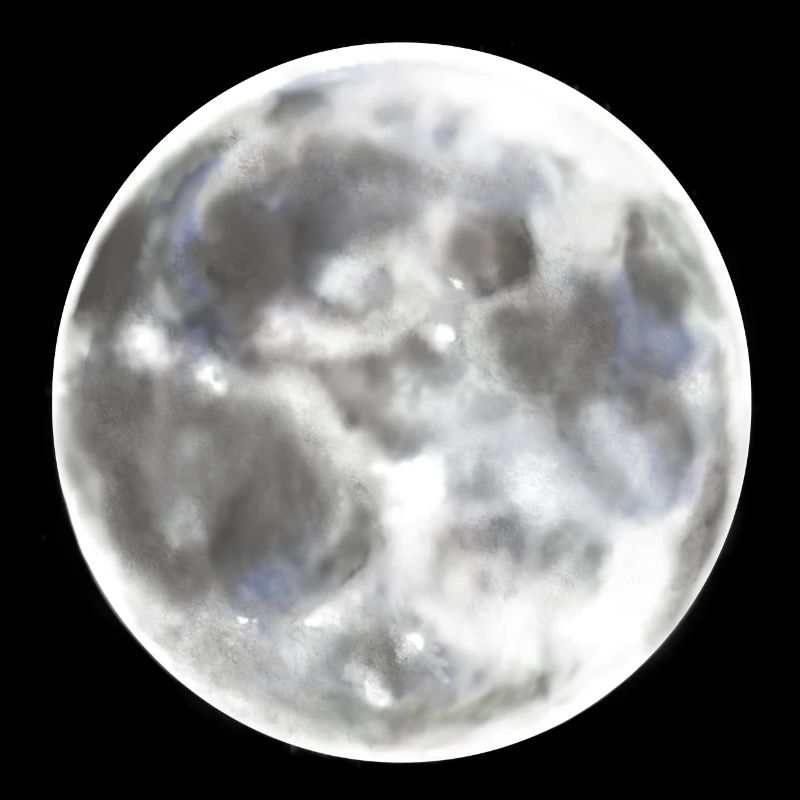 Nuit de pleine lune lune