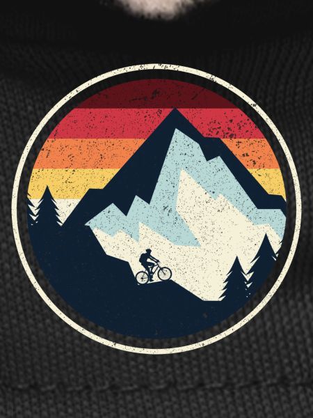 Sunset Peak MTB Silhouette