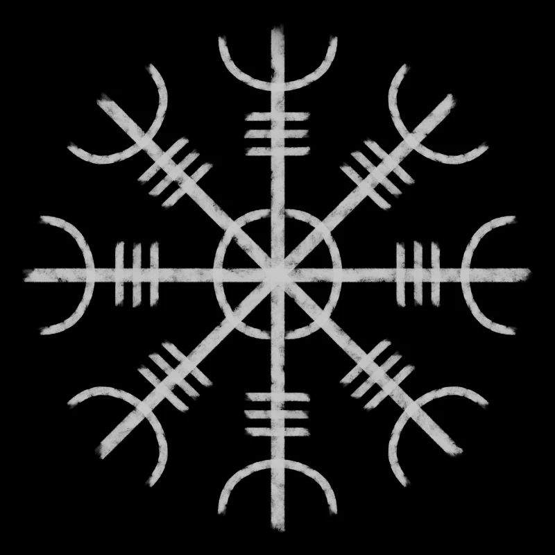 Heaume de awe wikinger Symbol